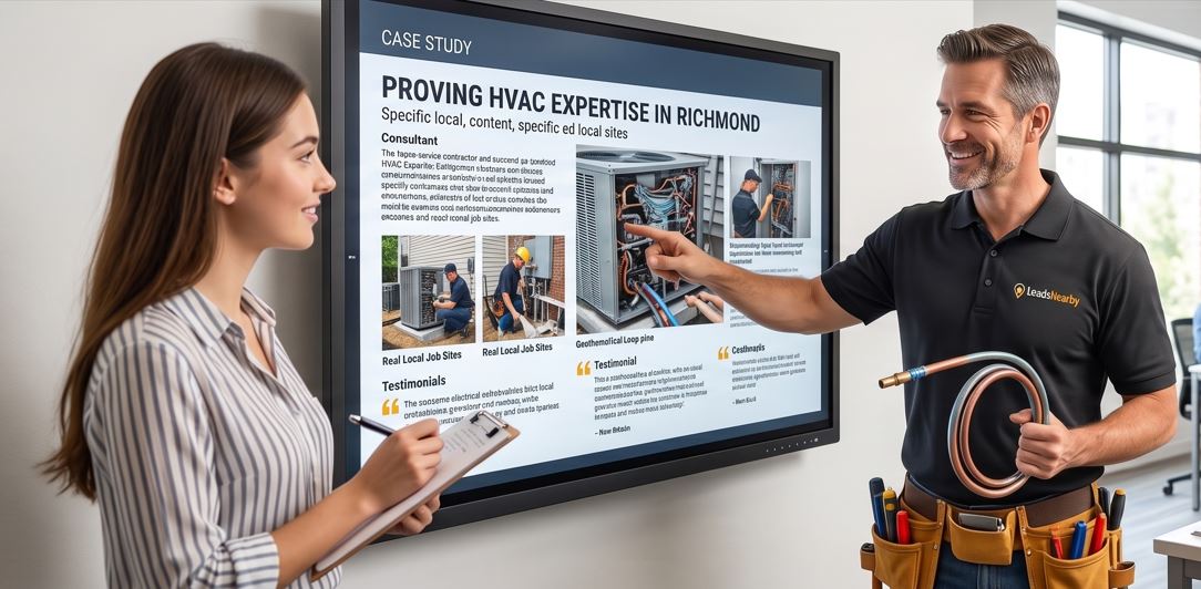 Home Service Contractor Proving Expertise