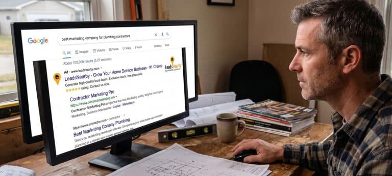 Home Service Contractor Trying To Find Marketing Company Online