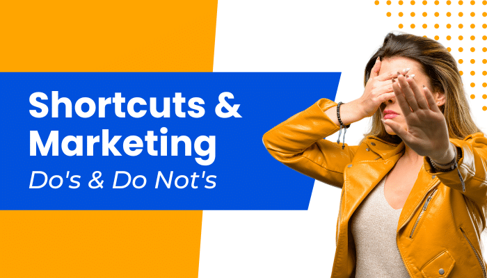 An image illustrating the consequences of cheating in marketing