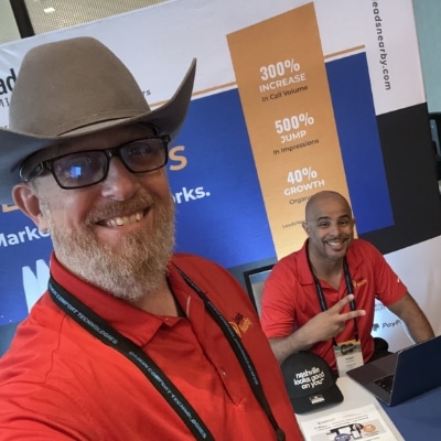 Joe And Mark At Confrence In Nashville Tenessee