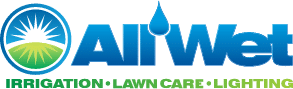 Logo All Wet Irrigation Lawn Care Lighting