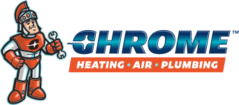 Logo Chrome Heating And Air