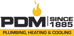 Logo Pdm Plumbing Heating Cooling