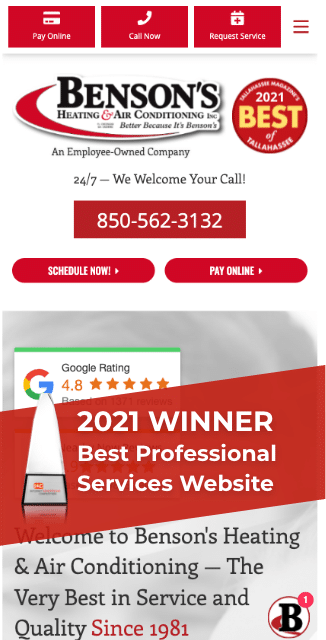 Mobile Benson Heating And Air Best Website