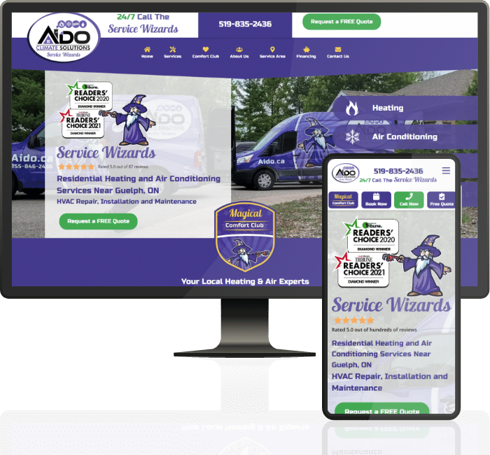 Website Aido Climate Solutions