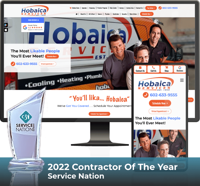 Website Hobaica Services Contractor Of The Year