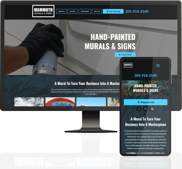 Website Mammoth Murals And Signs