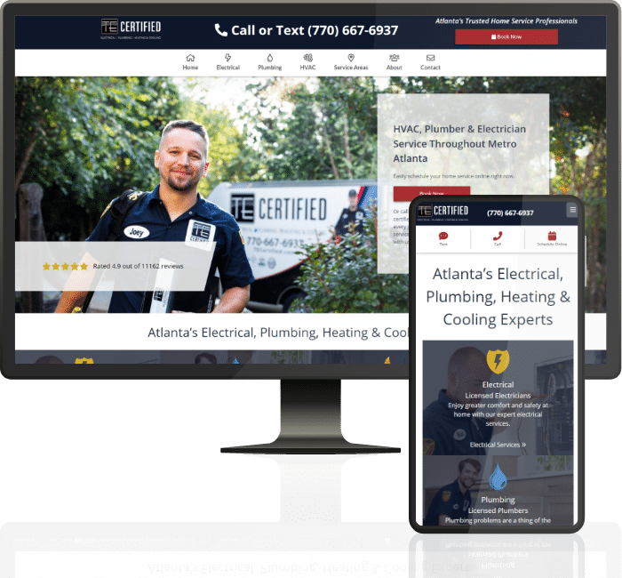 Website Te Certified Electrical Plumbing Heating And Cooling